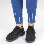 Frauen YQ60A Sportschuhe schwarz Mei