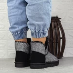 Frauen Lederstiefel UG 2N1 Gunmetal | Mei