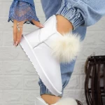 Frauen ug 2n3 Lederstiefel weiß Mei