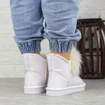 Frauen ug 2n3 Lederstiefel weiß Mei