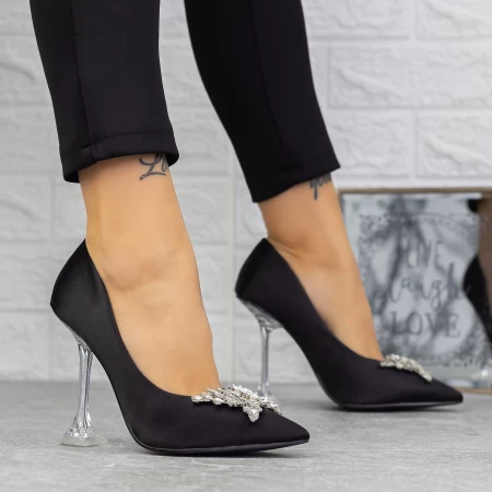Dünne Fersenschuhe 2Y15 Schwarz | Mei