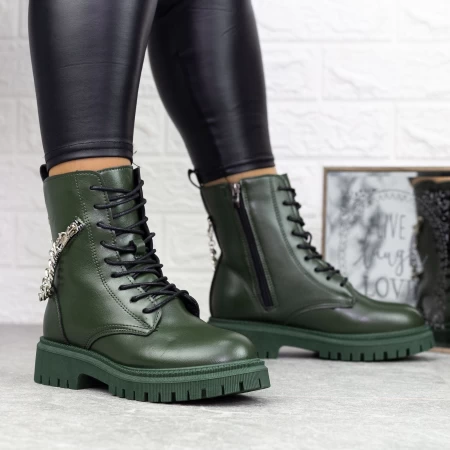 2W279 Grüne Stiefel Mei