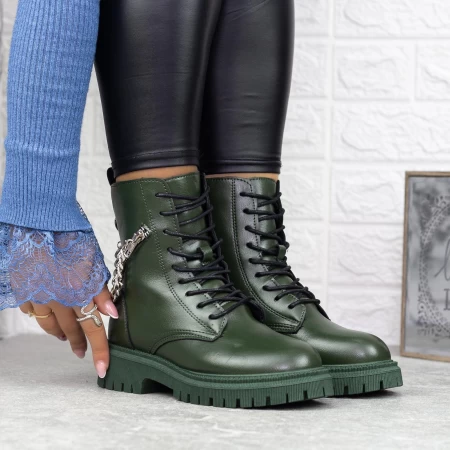 2W279 Grüne Stiefel Mei