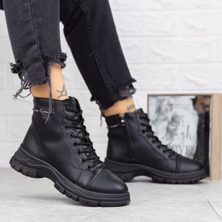 2n28 schwarze Stiefel Mei