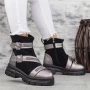 Stiefel 2MX365A Gunmetal-Black | Mei