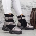 Stiefel 2MX365A Gunmetal-Black | Mei
