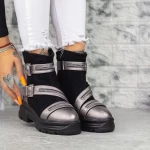 Stiefel 2MX365A Gunmetal-Black | Mei