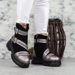 Stiefel 2MX365A Gunmetal-Black | Mei