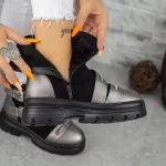Stiefel 2MX365A Gunmetal-Black | Mei