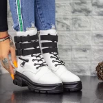 Stiefel 2mx367 Weiß und Schwarz Mei