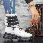 Stiefel 2mx367 Weiß und Schwarz Mei