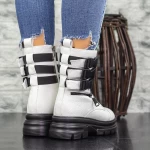 Stiefel 2mx367 Weiß und Schwarz Mei