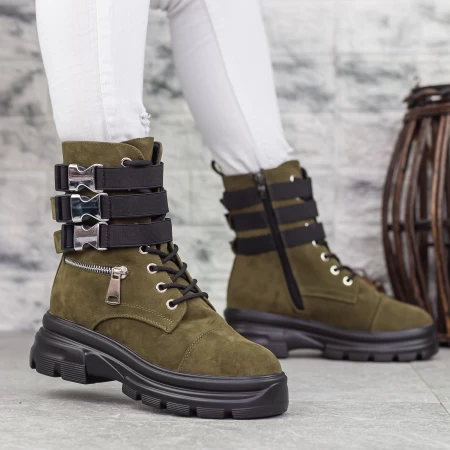 Stiefel 2mx367a Olive-Black | Mei