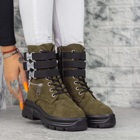 Stiefel 2mx367a Olive-Black | Mei