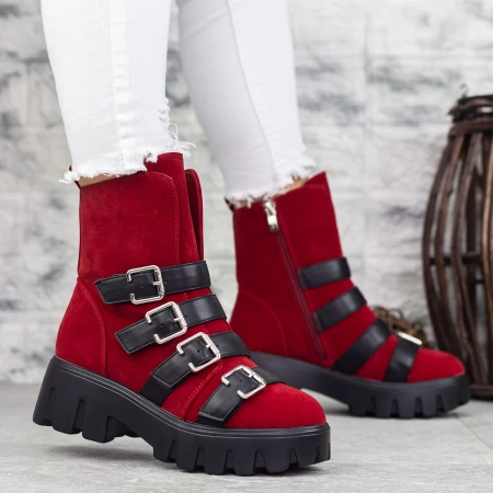 Stiefel 2mx381a Rotschwarz | Mei