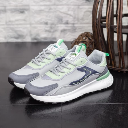 Herren Sportschuhe 6815 Grau Mei