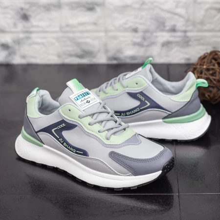 Herren Sportschuhe 6815 Grau Mei