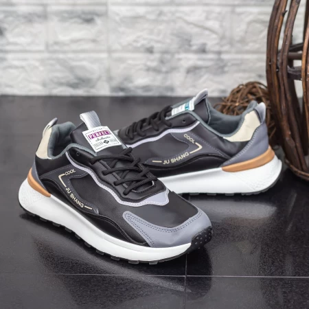 Herren Sportschuhe 6815 Black | Mei