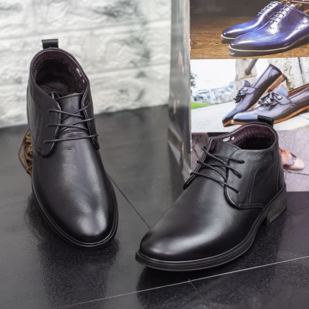 Herrenstiefel 87M027 Black | Mels