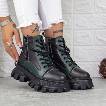 Stiefel 1778 Schwarzgrün Gebildet