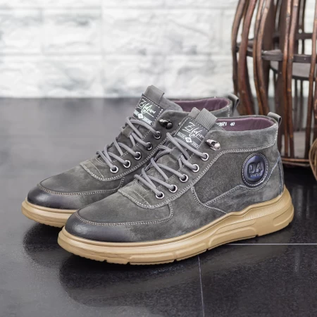 Herrenstiefel 812071 Grau Franco Gerardo
