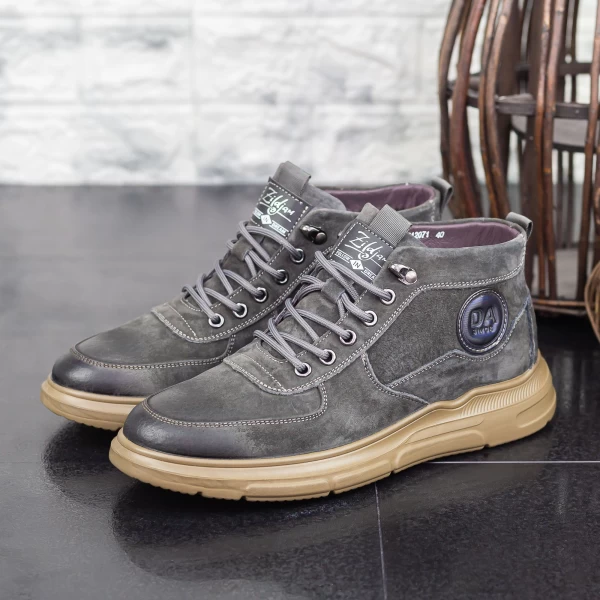 Herrenstiefel 812071 Grau Franco Gerardo