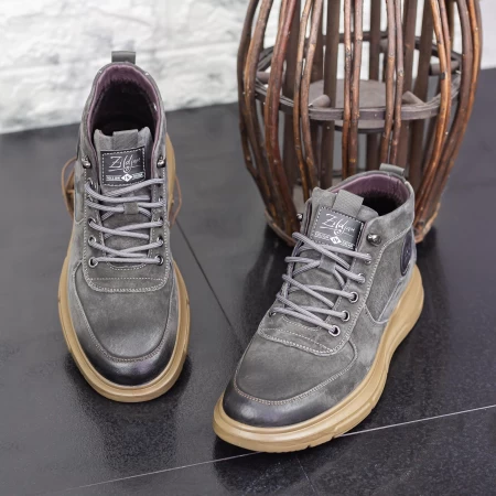 Herrenstiefel 812071 Grau Franco Gerardo