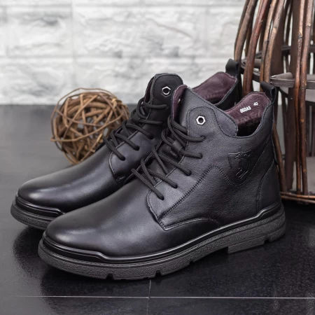 Herrenstiefel 803a3 Schwarz Mels