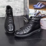 Herrenstiefel 8662-1 Schwarz | Franco Gerardo
