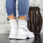 2N29 Weiße Stiefel Mei