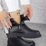 2N32 schwarze Stiefel Mei