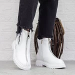 2N32 Weiße Stiefel Mei