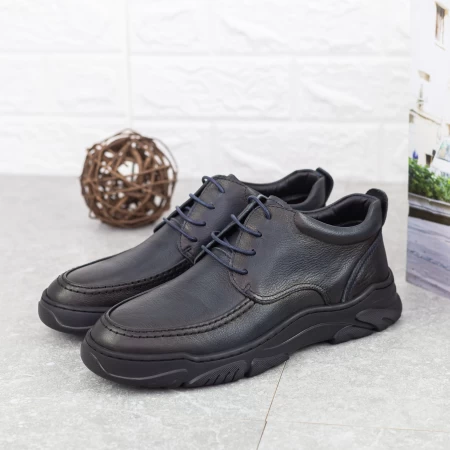 Männer A8114 Blaue Stiefel Mels