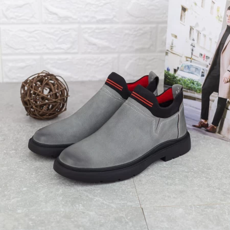 Herrenstiefel W1010-1 Grau Franco Gerardo