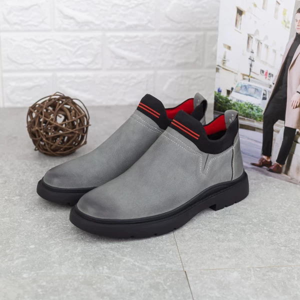 Herrenstiefel W1010-1 Grau Franco Gerardo
