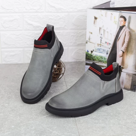 Herrenstiefel W1010-1 Grau Franco Gerardo
