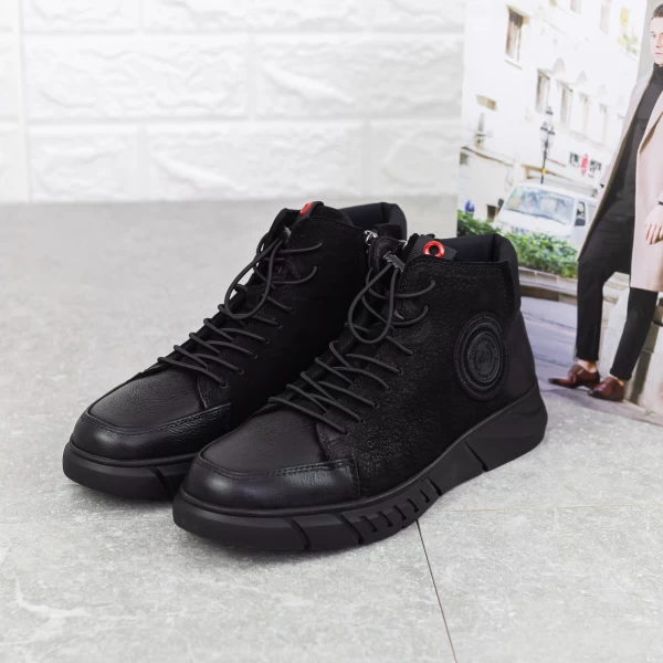Herren A600-1A Black Stiefel Franco Gerardo