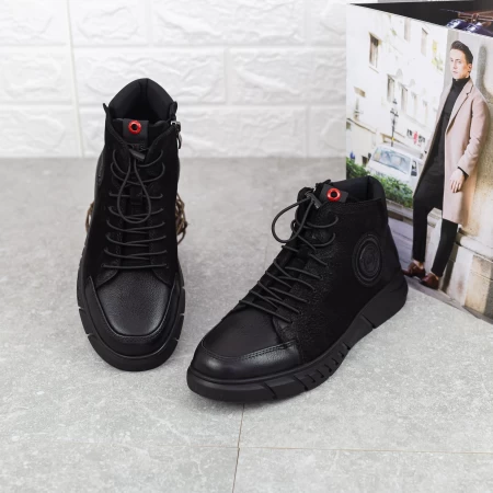 Herren A600-1A Black Stiefel Franco Gerardo