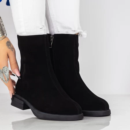 ZJN001 Black Stiefel Gebildet