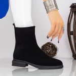 ZJN001 Black Stiefel Gebildet