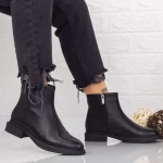 ZJN003 Schwarze Stiefel Gebildet