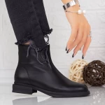 ZJN003 Schwarze Stiefel Gebildet