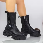 Stiefel auf der 2WL306 -Plattform Black | Mei