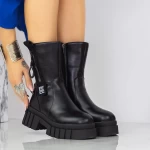Stiefel auf der 2WL306 -Plattform Black | Mei