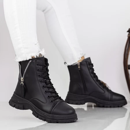 2n23 schwarze Stiefel Mei