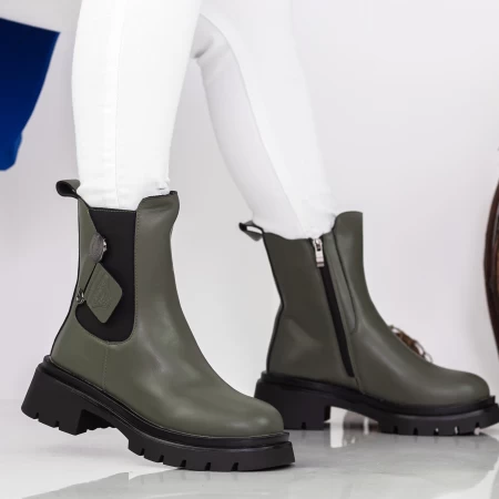 Stiefel auf der 2WL305 -Plattform Grün | Mei
