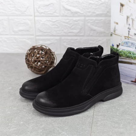 Männer ht1708 schwarze Stiefel Mels