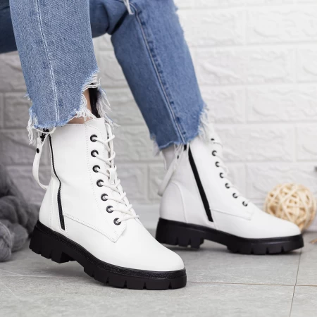 Stiefel 2mx506 Weiß und Schwarz | Mei