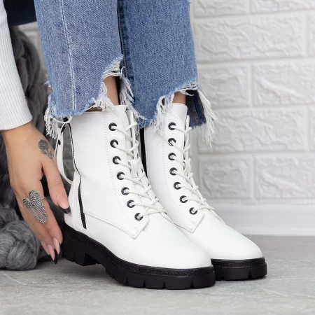 Stiefel 2mx506 Weiß und Schwarz | Mei