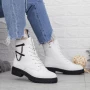 Stiefel 2mx507 Weiß und Schwarz | Mei